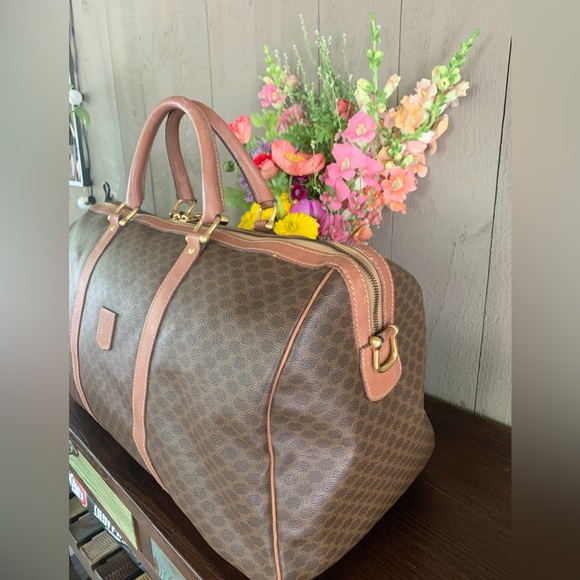 Celine Macadam Blason Travel Boston Weekender Bag - Picture 6 of 16